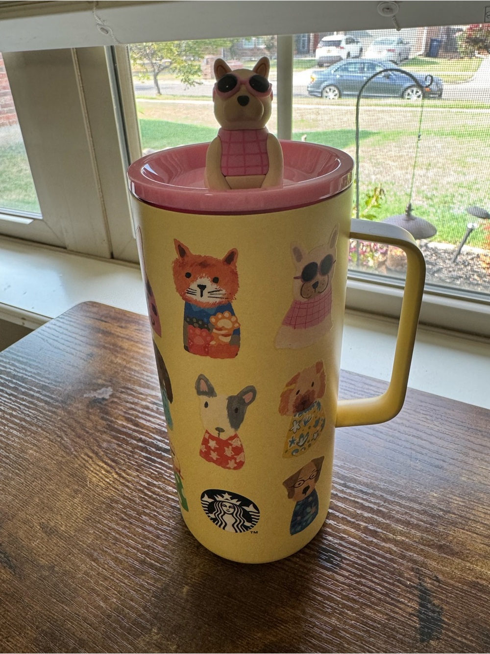 Starbucks Philippines Exclusive Dog & Cat Print Stainless Steel Tumbler